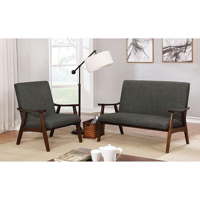 Furniture of America Deena CM-AC5708DG Accent Chair IMAGE 2