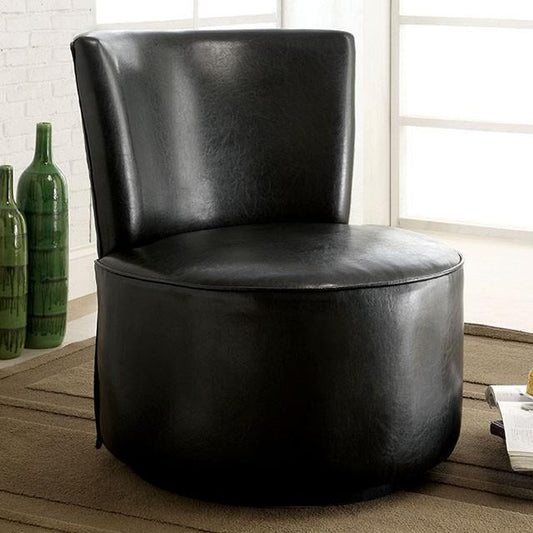 Furniture of America Bay Shore CM-AC6122PU Accent Chair IMAGE 1