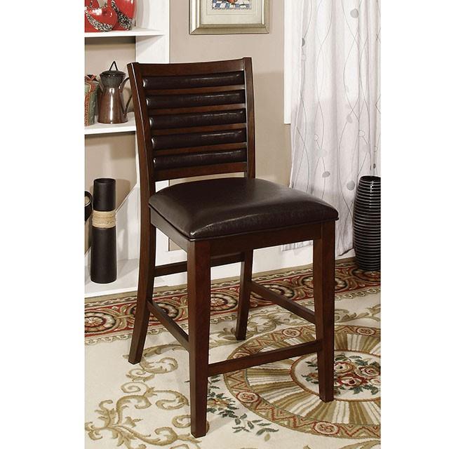 Furniture of America Square Shefield Counter Height Dining Table CM3035PT IMAGE 4