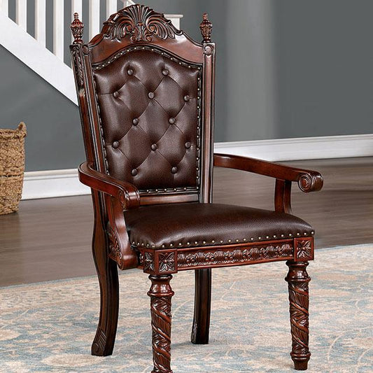 Furniture of America Canyonville CM3144AC-2PK Arm Chair (2/Box) IMAGE 1
