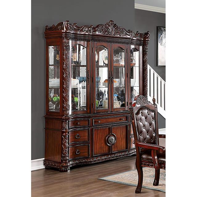 Furniture of America Canyonville CM3144HB-SET Hutch & Buffet IMAGE 2