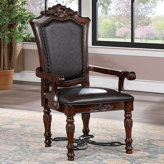 Furniture of America Picardy CM3147AC-2PK Arm Chair (2/Box) IMAGE 1