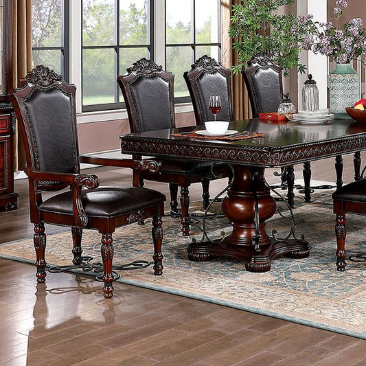 Furniture of America Picardy CM3147T-TABLE Dining Table IMAGE 1