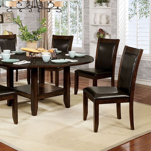 Furniture of America Round Maegan Dining Table CM3152RT IMAGE 6