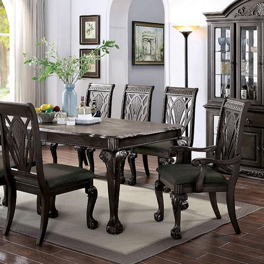 Furniture of America Petersburg CM3185DG-T Dining Table IMAGE 1