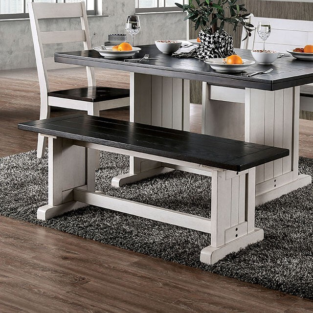 Furniture of America Nekoma Bench CM3195BN IMAGE 1