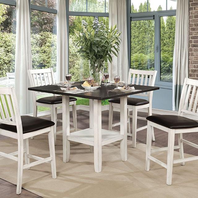 Furniture of America Raegan CM3197PT Counter Ht. Table IMAGE 5