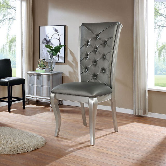 Furniture of America Amina Stationary Leather Accent Chair CM3219XL IMAGE 2