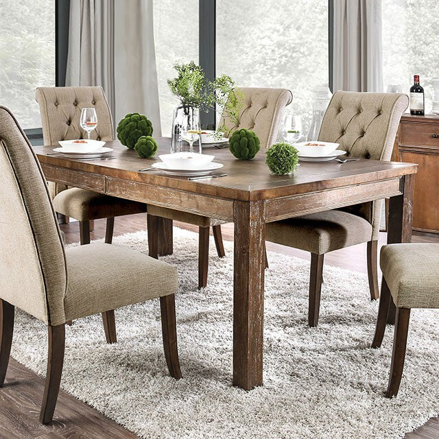 Furniture of America Sania Dining Table CM3324A-T-VN IMAGE 2
