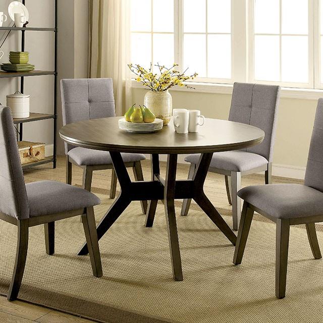 Furniture of America Abelone CM3354GY-RT-VN Round Table IMAGE 3