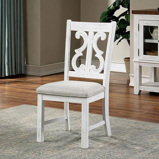 Furniture of America Auletta CM3417SC-2PK Side Chair (2/CTN) IMAGE 1