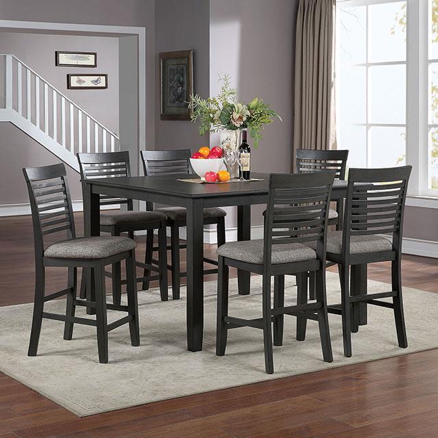 Furniture of America Amalia CM3479GY-PT Counter Ht. Table IMAGE 1