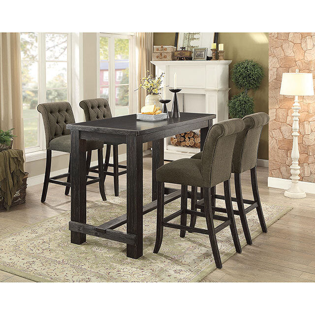 Furniture of America Sania Dining Chair CM3564GY-BC-2PK IMAGE 2