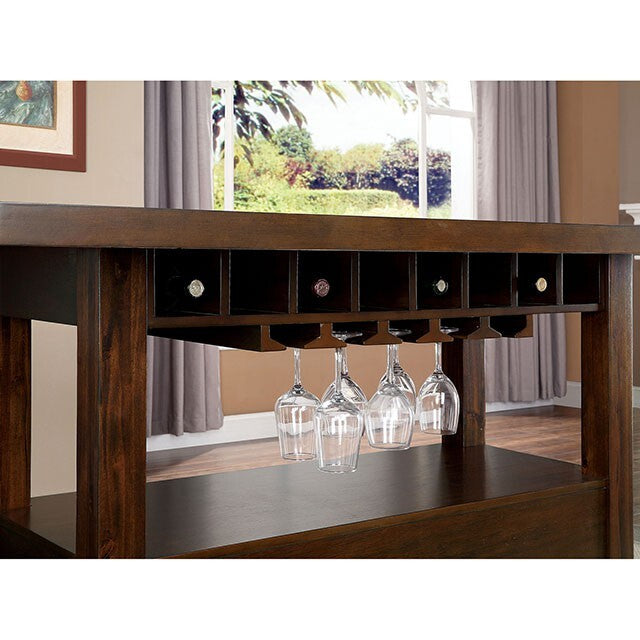 Furniture of America Lordello Counter Height Dining Table CM3730PT-TABLE IMAGE 7
