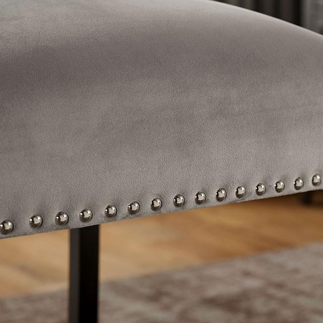 Furniture of America Kian CM3744GY-PC-2PK Counter Ht. Chair (2/Ctn) IMAGE 2