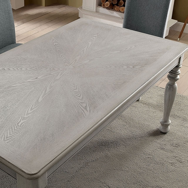 Furniture of America Siobhan Dining Table CM3872WH-T IMAGE 3