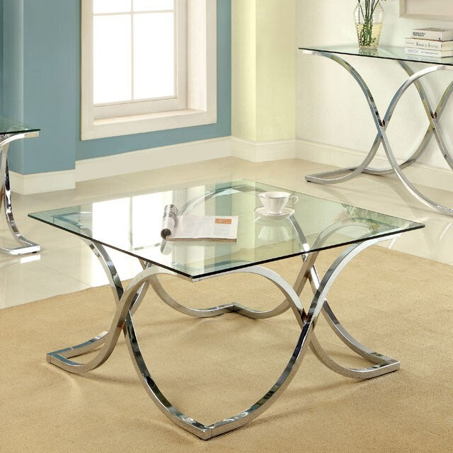 Furniture of America Luxa Coffee Table CM4233C-PK IMAGE 2