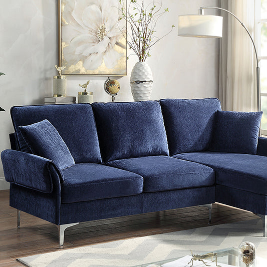 Furniture of America Cirebon Sectional CM6257NV-SECT IMAGE 1