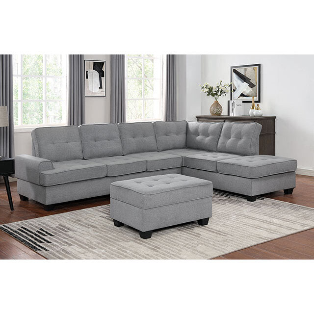 Furniture of America Linore Fabric Ottoman CM6493-OT IMAGE 2
