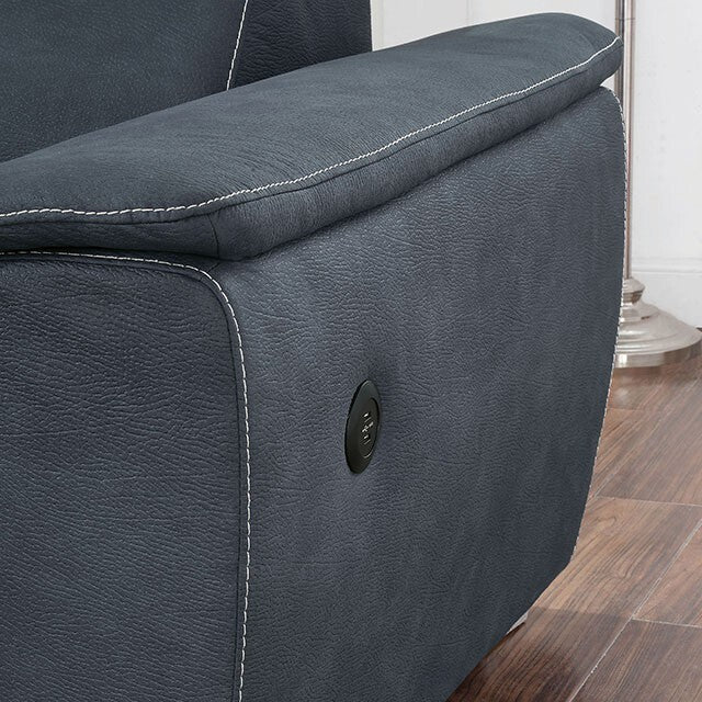 Furniture of America Patty Sectional CM6514BL-SECT IMAGE 9