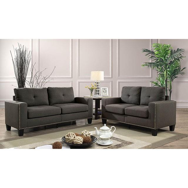 Furniture of America Attwell CM6594-LV-VN Love Seat IMAGE 1