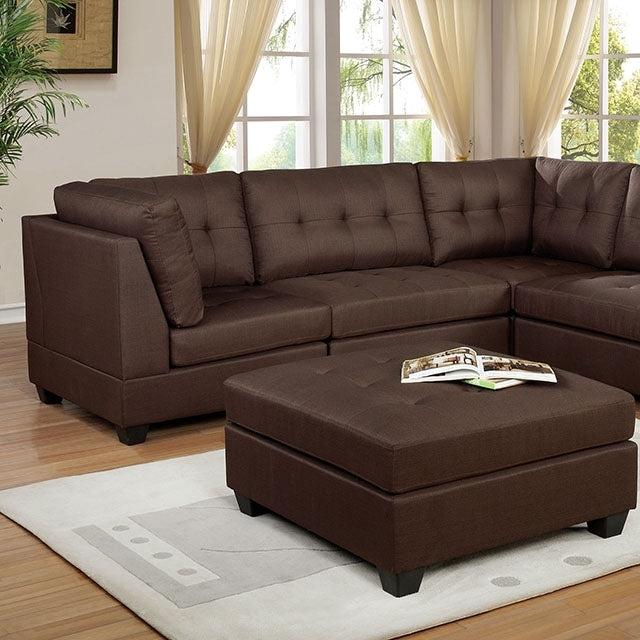 Furniture of America Pencoed Fabric Sectional CM6957BR-SECT IMAGE 2