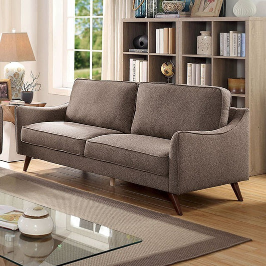 Furniture of America Maxime CM6971BR-SF Sofa IMAGE 1