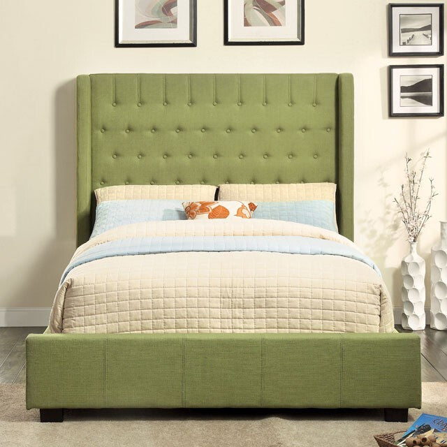 Furniture of America Mira Queen Bed CM7055GR-Q-BED IMAGE 2