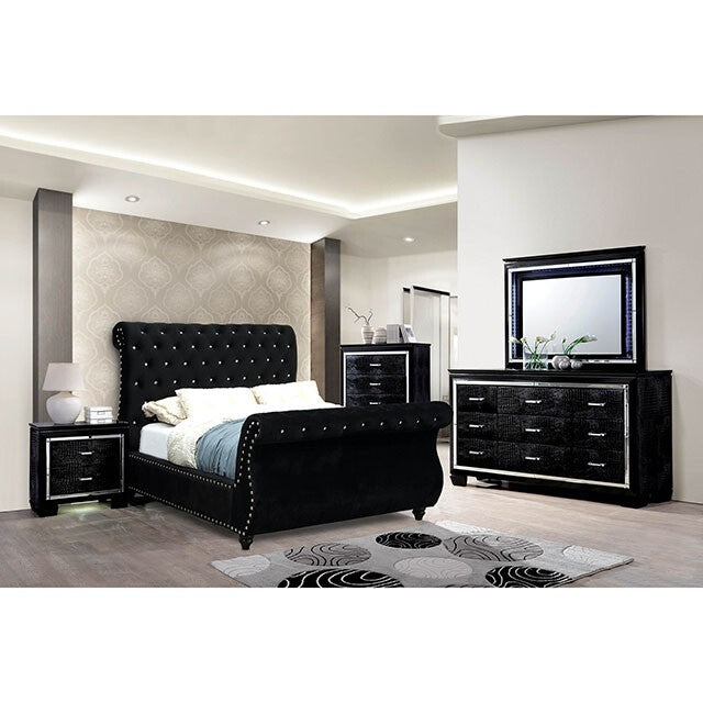 Furniture of America Noella Queen Bed CM7128BK-Q-BED-VN IMAGE 2