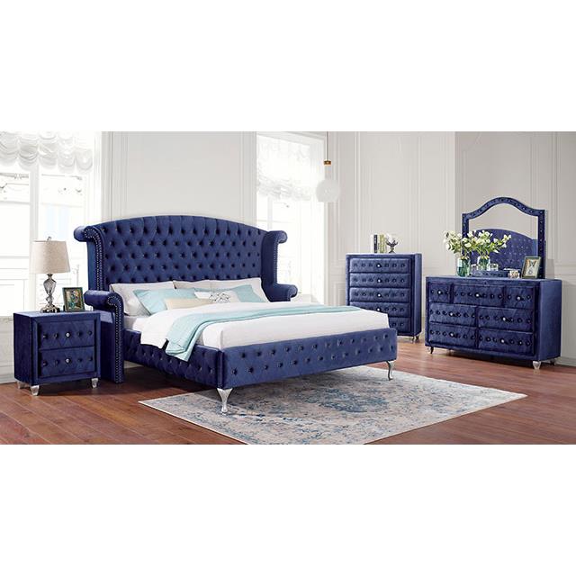 Furniture of America Alzir 5-Drawer Chest CM7150BL-C IMAGE 2