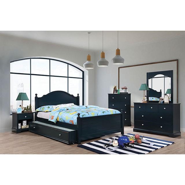 Furniture of America Diane CM7158BL-T-BED-VN Twin Bed IMAGE 2