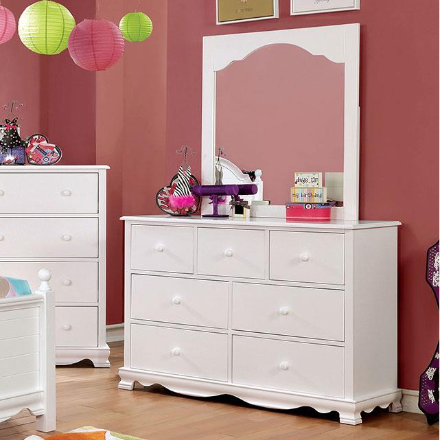Furniture of America Dani CM7159WH-D-VN Dresser IMAGE 2