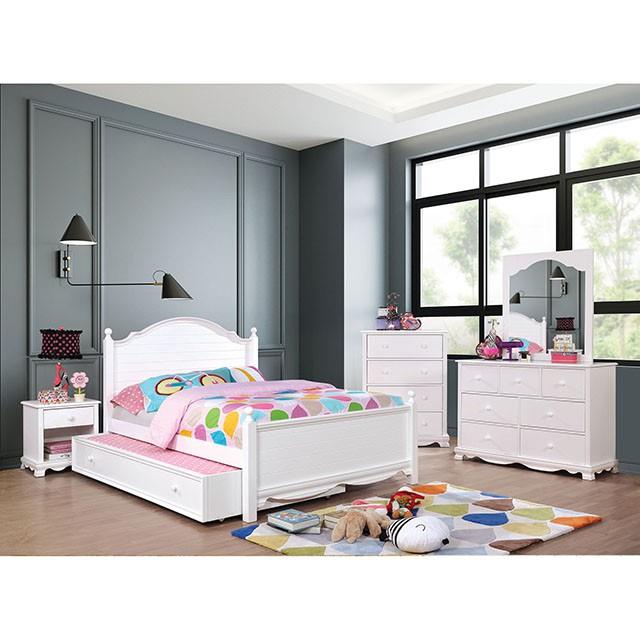 Furniture of America Dani CM7159WH-N-VN Night Stand IMAGE 2