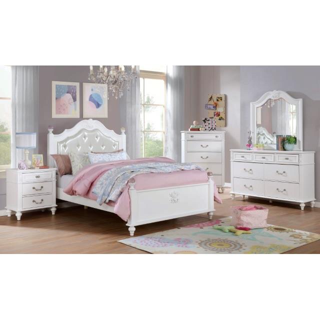 Furniture of America Belva CM7174T-BED Twin Bed IMAGE 2
