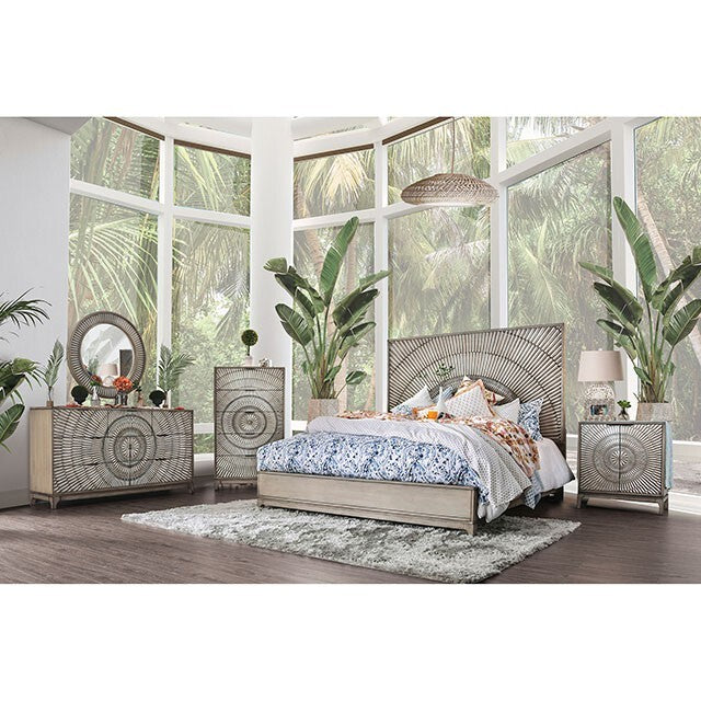 Furniture of America Kamalah California King Bed CM7521CK-BED IMAGE 2
