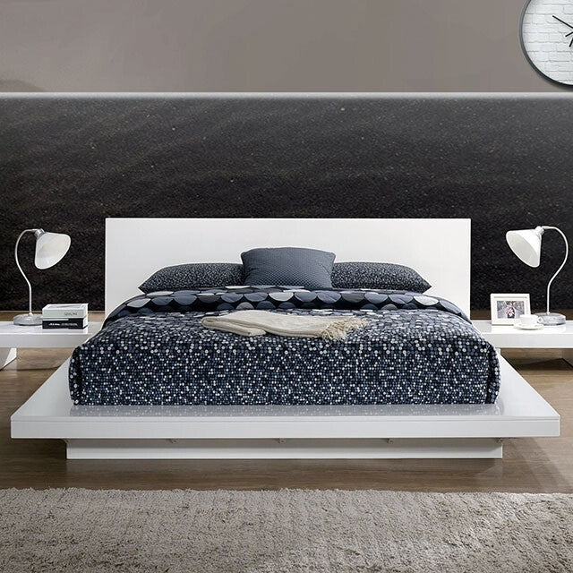 Furniture of America Christie California King Bed CM7540WH-CK-BED IMAGE 3