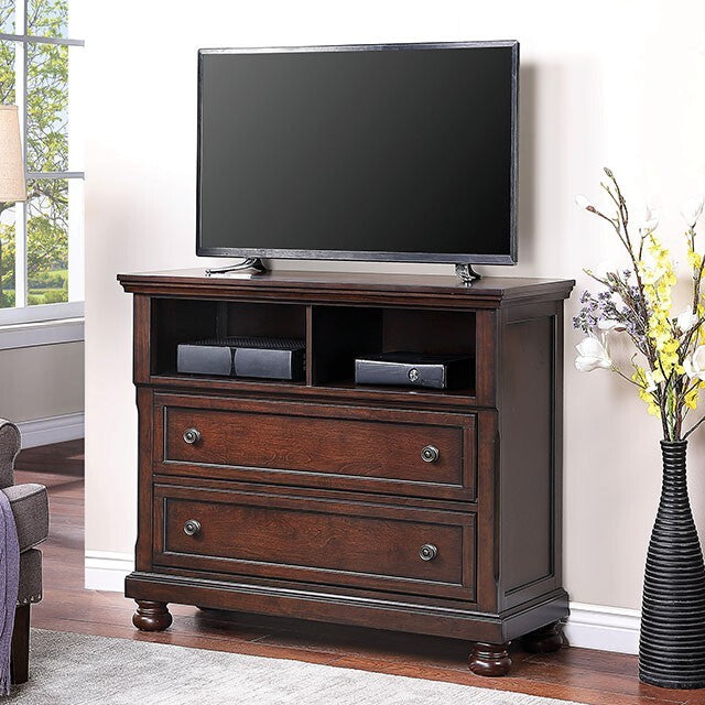 Furniture of America Wells 2-Drawer Chest CM7548CH-TV IMAGE 1