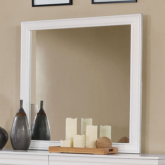 Furniture of America Eugenia Dresser Mirror CM7598WH-M IMAGE 2