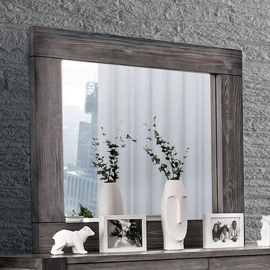 Furniture of America Janeiro CM7628GY-M Mirror IMAGE 1