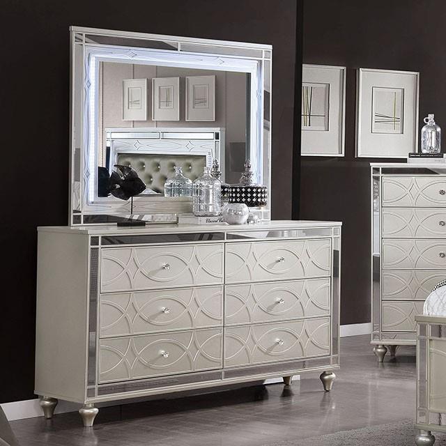Furniture of America Manar CM7891D Dresser IMAGE 1