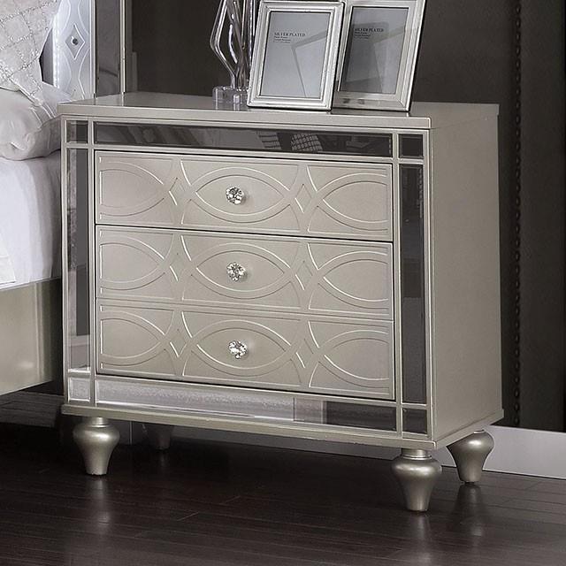 Furniture of America Manar 3-Drawer Nightstand CM7891N IMAGE 1