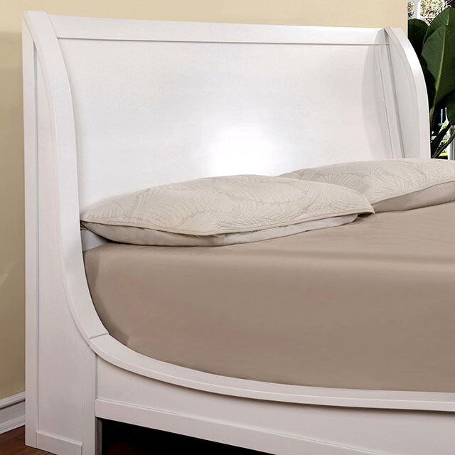 Furniture of America Delphie California King Bed CM7999WH-CK-BED IMAGE 4
