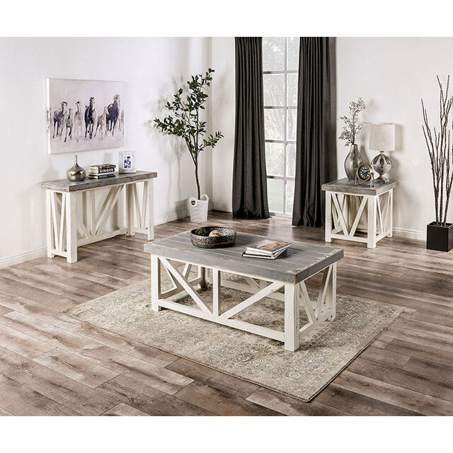 Furniture of America Halton Hills Coffee Table EM4001IV-C IMAGE 2