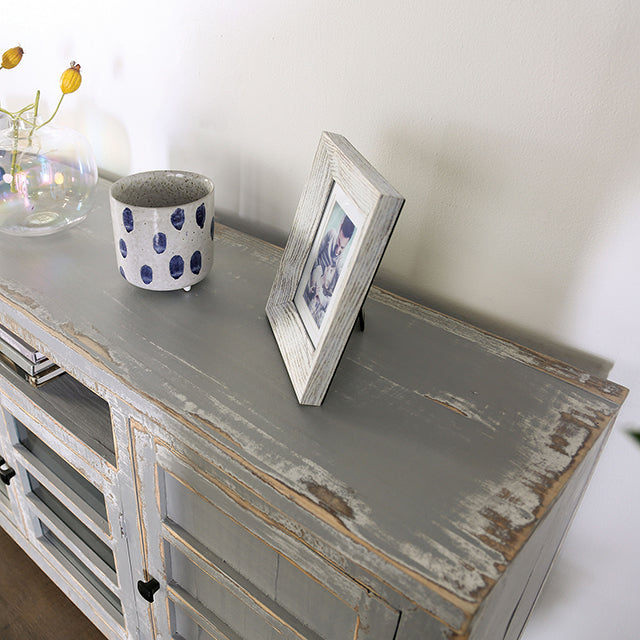 Furniture of America Tedra TV Stand EM5009GY-TV IMAGE 2