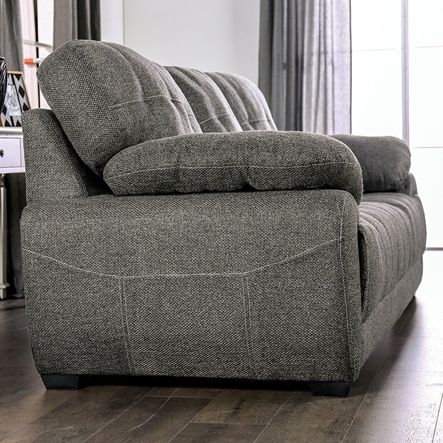 Furniture of America Canby Stationary Fabric Sofa EM6722DG-SF IMAGE 8