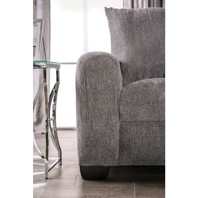 Furniture of America Dagmar Stationary Fabric Sofa EM6723GY-SF IMAGE 7