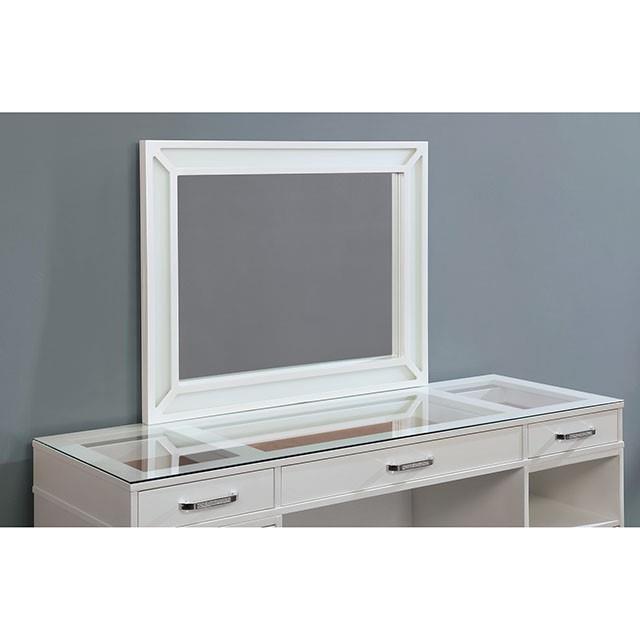 Furniture of America Vickie FOA-DK5684WH-PK Vanity Set IMAGE 3