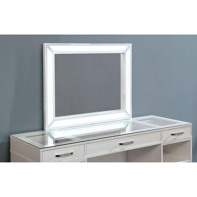 Furniture of America Stephanie FOA-DK5685WH-PK Vanity Set IMAGE 6