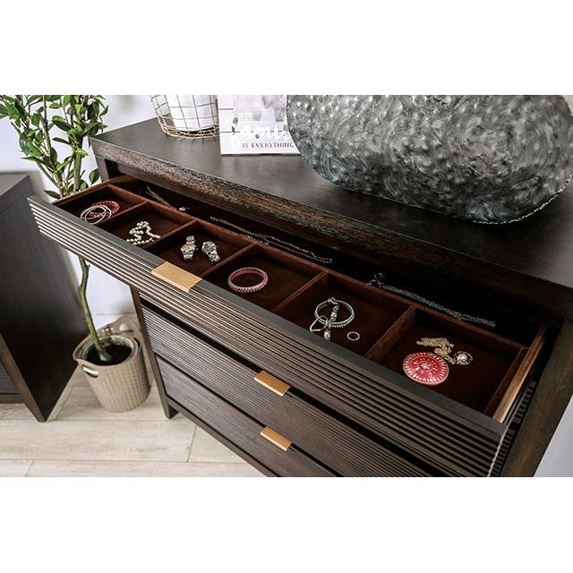 Furniture of America Laurentian 5-Drawer Chest FOA7514C IMAGE 3