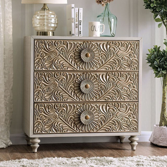 Furniture of America Jakarta 3-Drawer Chest FOA7882CS IMAGE 1